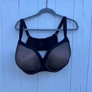 Torrid Nude and Black Mesh Bra NWT